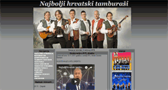 Desktop Screenshot of najboljihrvatskitamburasi.com